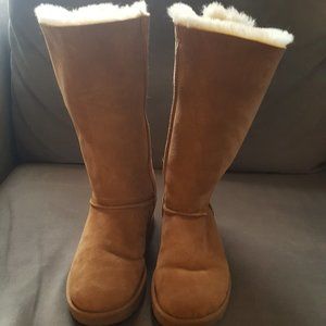 UGG  Tan Bow Boots